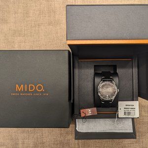 Mido Multifort Patrimony Anthracite Dial 40mm Steel Auto Watch M0404071606000